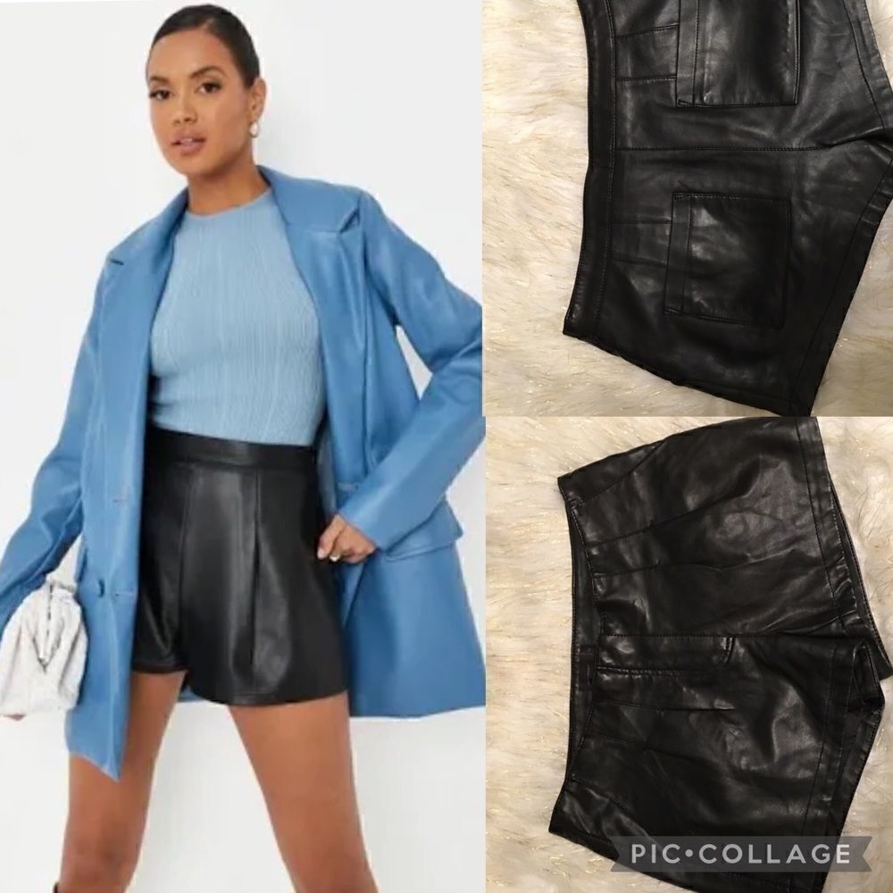 Vero Moda 4 pocket faux leather shorts! Super cute‎
